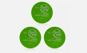 RedOne Green Matte Hair Wax Full Force, 3er Pack 150ml - Bild 1 von 1