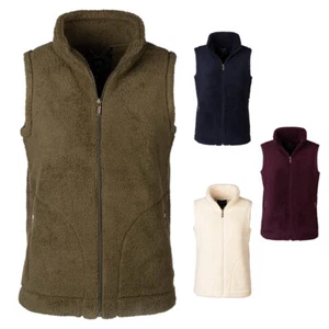 Ladies Fleece Gilet Womens Recycled Fleece Waistcoat Teddy Bodywarmer Rydale - Picture 1 of 5