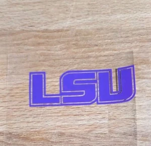 LSU Tigers vinyl decal - Picture 1 of 4