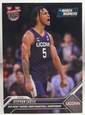 Stephon Castle 2023-24 Topps Bowman Now U March Madness #16 - UCONN HUSKIES - Image 1 of 2