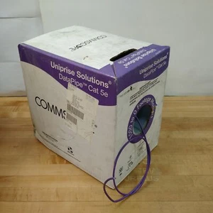 CommScope 5E55, 4769114/10 Violet Communication Cable - NEW - Picture 1 of 5