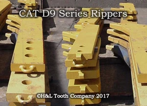 8E5346 Dozer D8 D9 Forged Ripper Shank, Cat R450 Series Teeth by H&L Tooth Co. - Picture 1 of 8
