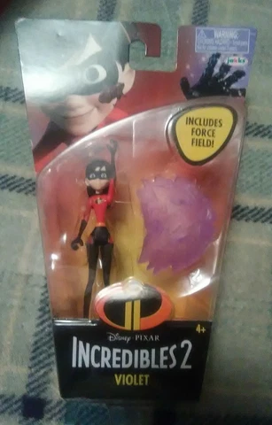Incredibles 2 VIOLET PARR With Force Field 4” Action Figure Disney Pixar Cover