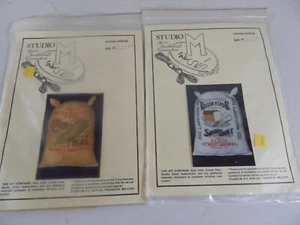 Lot of 2 Studio M Cross Stitch Kits # 117100 and # 117101 - Picture 1 of 4