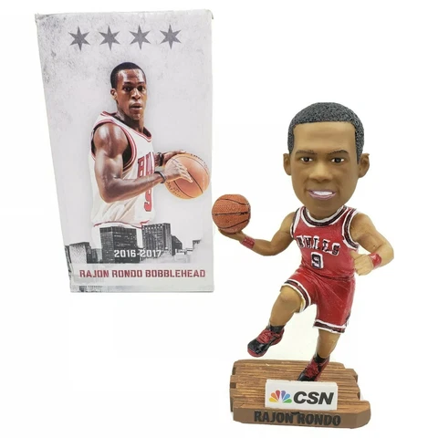 Rajon Rondo Chicago Bulls 2016 2017 Bobblehead SGA NEW BNIB Cover