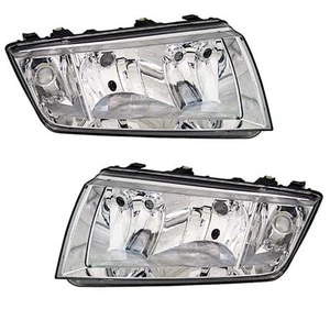 Scheinwerfer Set für Skoda Fabia 1 6Y 1999-2008 Chrom H3 H7 LWR - Bild 1 von 5