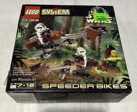 (90-Pcs) LEGO Star Wars #7128 Speeder Bikes New Complete Vintage