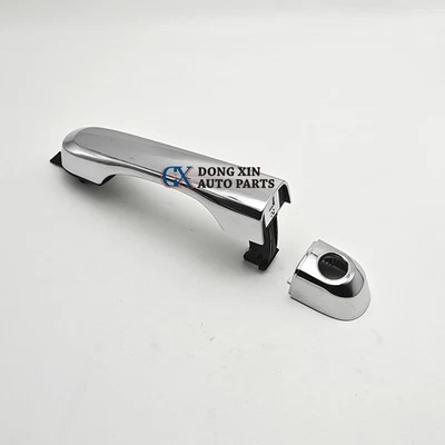 Manija de puerta exterior cromada delantera izquierda del lado del conductor para Jeep Renegade BU 2015-23 Foto 1 de 4