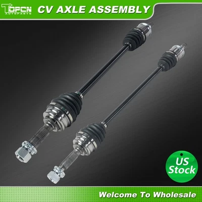 Rear CV Axle Shaft Assembly Pair 2 for Jeep Patriot Compass Dodge Caliber 2.4L - Image 1 of 4
