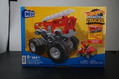 MEGA Hot Wheels Monster Trucks HW 5-Alarm building set 284 pcs sealed - Image 1 of 4