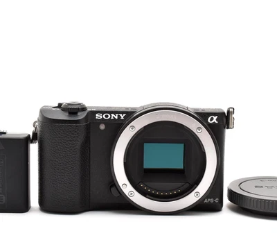 【Near MINT+】Sony Alpha a5100 Mirrorless 24.3MP Digital Camera Black From JP ##92 - Image 1 of 4