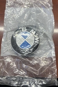 1 Genuine Wheel Center Cap & Emblems FOR BMW OEM # 36136783536 - 67 mm 2.7" - Picture 1 of 6