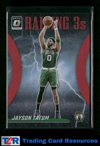 Donruss Optic #18 Jayson Tatum Raining 3s rojo #/99 2023-24 - Imagen 1 de 2