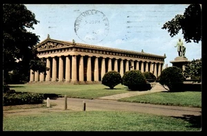 Postcard THE PARTHENON - CENTENNIAL PARK, Nashville, Tennessee - Picture 1 of 2