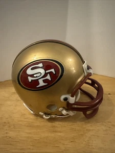 Vintage 1990s Riddell San Francisco 49ers Mini Football Helmet 3 5/8 NFL - Picture 1 of 7