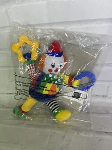VTG NEW Discovery Toys Sensory Sam Clown Activity Rattle Teether Teething Toy - Picture 1 of 7