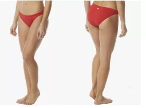 TYR Damen Durafast One Solid Bikinihose, WBSOD7A, rot. Gr. S, Neu mit Etikett - Bild 1 von 7