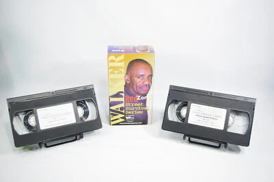 WALKER RED ZONE STREET SURVIVAL SERIES VHS 1999 2 TAPE SET - Image 1 of 4