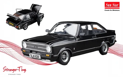 Sunstar Ford Escort MKII RS México Negro (RHD) 1976 escala 1/18 Foto 1 de 4