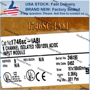 SPECTRUM 1746SC-IA8I SER. B 100/120VAC/DC NSFS - Picture 1 of 8