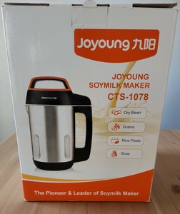 JOYOUNG SOYMILK MAKER CTS-1078S九阳双磨全能型豆浆机 USED IN GREAT CONDITION