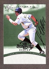 1997 Donruss Signature Series Authentic Millennium Marks Jose Guillen Auto /1000