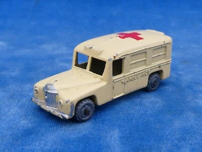 RARE TOP ! MATCHBOX LESNEY MOKO - DAIMLER DC 27 AMBULANCE N° 14 - Photo 1/4