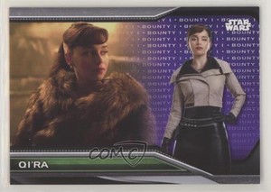 2021 Topps Star Wars Bounty Hunters Solo: A Story Level 1 Purple 36/99 Qi'ra b7b