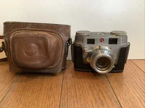 Cámara Kodak Signet 35 de colección con estuche de cuero Synchro 300 obturador Kodachrome - Imagen 1 de 10