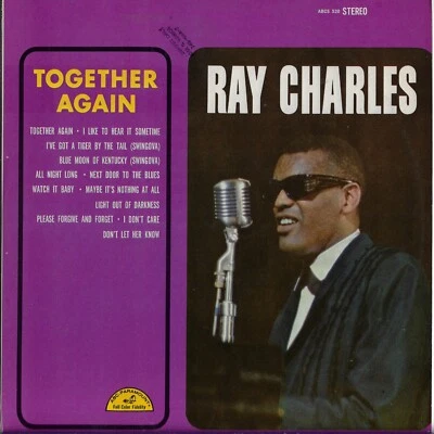 RAY CHARLES together again U.S. ABC PARAMOUNT LP 520_original 1965 - Image 1 of 4