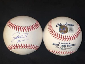 Jacob Misiorowski Milwaukee Brewers Auto Signed Baseball Beckett WITNESS COA . - Imagen 1 de 1