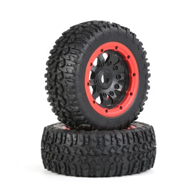 Wheel Studded Tyre 2PCS for 1/5 Losi 5ive T 1.0 2.0 ROVAN ROFUN LT RC CAR - Image 1 of 4