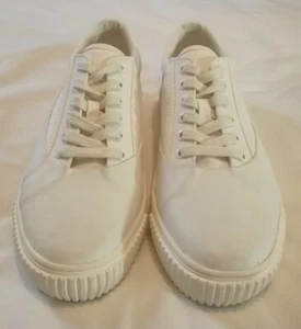 Calvin Klein Jeans Monte Canvas And Rubber Panelled Sneakers Size uk 7 eu 41 - Picture 1 of 6