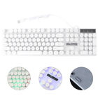  Computer Keyboard USB LED Backlit Mechanical Gaming Wired Glowing