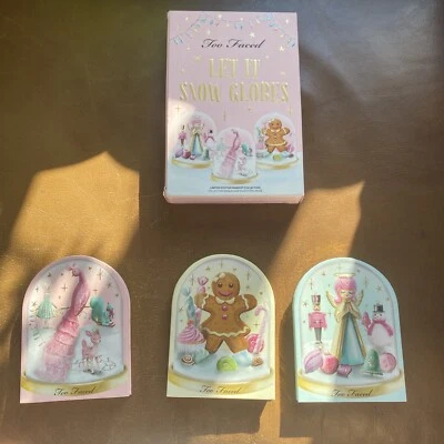 Too Faced New Holiday Let It Snow Globes Three-Piece Eyeshadow Palette Gift Set - Image 1 of 4