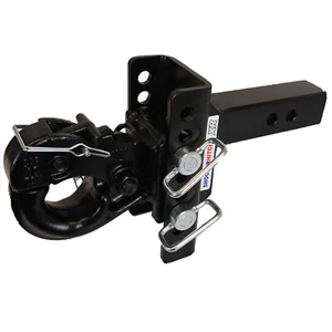 Refurbished Shocker XR Adjustable Pintle Hook Hitch - Foto 1 di 3