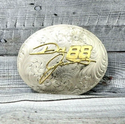 Dale Jarrett Car #88 Belt Buckle NASCAR Vintage Montana Silversmiths     .XTT378 - Image 1 of 4