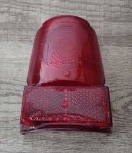 LUCAS L621 REAR TAIL/STOP LIGHT LENS AUSTIN CAMBRIDGE A55 GENUINE NOS - Picture 1 of 5