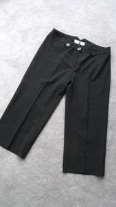 BLACK cropped trousers . by Sticky Fingers. Size 14 - Picture 1 of 7