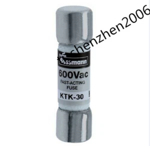Fusible de acción rápida KTK-30 30A KTK30 30 600V Limitron #D7* - Imagen 1 de 4