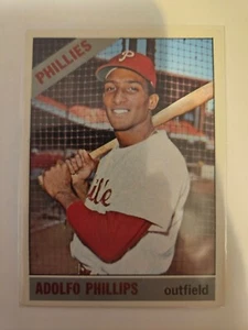 Topps Adolfo Phillips 1966 #32A ex/mt envío combinado - Imagen 1 de 2