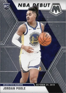 Jordan Poole - Rookie - 2019-20 Panini Mosaic - NBA Debut #261 - Bild 1 von 2