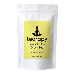 Tearapy Lemon And Lime Sencha Green Tea | 100g Premium Organic Loose Leaf Green - Picture 1 of 4