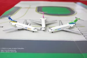 Seattle Model Air West Boeing 727-100 3-Pack in Old Color Diecast Model 1:400 - Picture 1 of 4