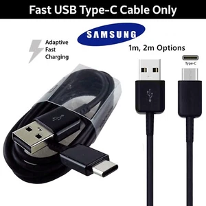 Original Samsung Galaxy S10 Note10 S8 S9 Plus Fast Wall Charger OEM Type-C Cable - Picture 1 of 7