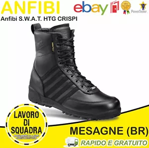 Anfibi CRISPI SWAT HTG Militari in Pelle e GoreTex - Anfibio Crispi - Imagen 1 de 1