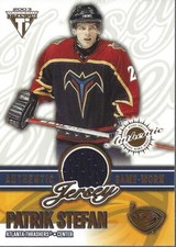 2002-03 Titanium Jerseys #4 Patrik Stefan Jersey/1183 - NM-MT