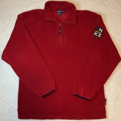 Suéter Nautica De Colección Para Hombres XXL Estrella de Vela NKZ Vellón Nautech EE. UU. Reflectante Foto 1 de 4