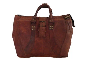 Reiches Leder Beuteltasche Aktentasche Kuriertasche Medizin Arzt Handgepäck H... - Bild 1 von 10
