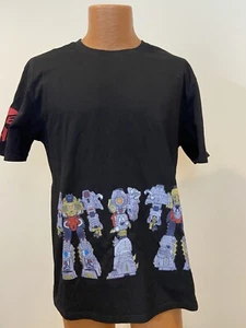 Transformers G1 T-Shirt Retro Grimlock Embroidered Patch 80s Cartoon Sz XL NWT - Picture 1 of 16